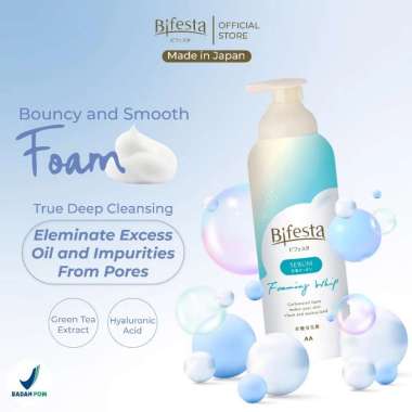 BIFESTA Foaming Whip | Bifesta Sparkling Oil Cleansing - Brightup | Moist | Sebum | Deep Clear - Pem