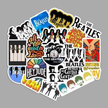 STICKER PACK - THE BEATLES | STICKER KOPER STICKER TUMBLER STICKER LAPTOP HELM