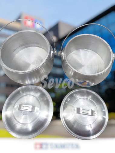 Panci Periuk Aluminium Segitiga /Periuk Tebal Nasi Liwet 08