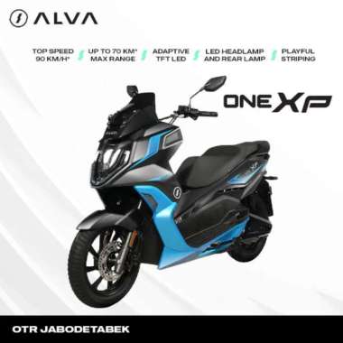Pegadaian - [DP] Alva One XP Sepeda Motor Listrik 10% 12 Supernova Black Bali - Kota Denpasar