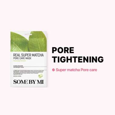 SOME BY MI Real Care Sheet Mask 20g Matcha