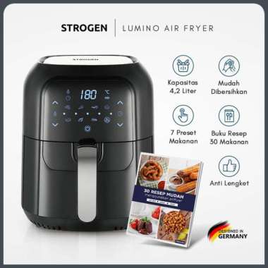STROGEN Air Fryer Lumino 4.2L / Airfryer Menggoreng Tanpa Minyak Best Quality Lumino