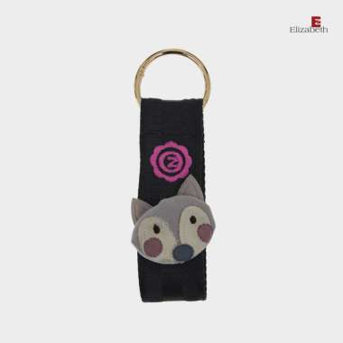 Gantungan Tas Elizabeth Bag Charm 0029-0825 Grey