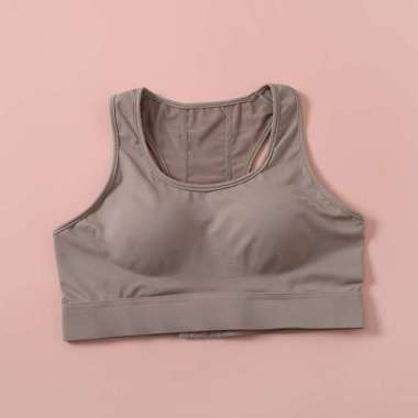 Felancy Sport Bra Racer Back 070-10003 M Brown