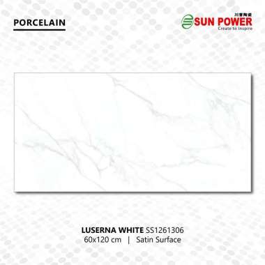 Granit Lantai Honed ( Satin ) 60x60 || 120x60 - Luserna White | Sun Power 120x60