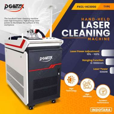 Mesin Handheld Laser Cleaning PONTAX - PXCL-HC3000