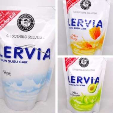 Lervia Sabun Mandi Cair Sabun Susu Cair 400 ml Avocado