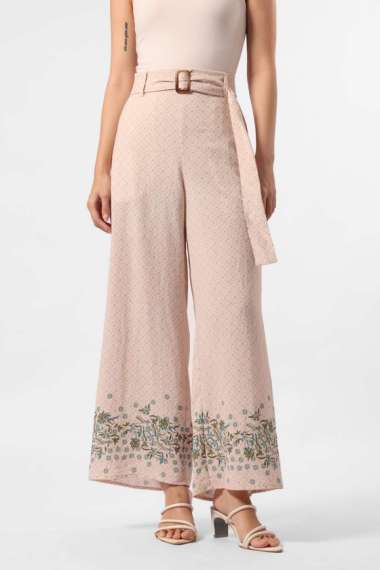 MINIMAL - Ayudewi - Kulot Motif Bunga - Beige L Beige