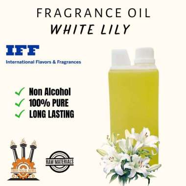 250ml Bibit Parfum Bunga Lili Putih Original IFF / Fragrance Oil White Lily 100% Pure