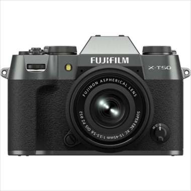 Fuji X-T50 XT 50 kit 15-45 Fujifilm XT50 Kit 15-45mm camera-Charcoal Silver -