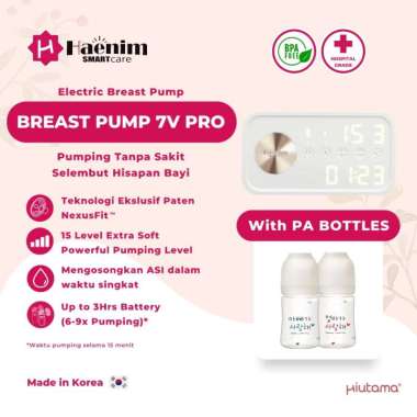 Haenim Pompa ASI Elektrik 7V Pro HandsFree - Breast Pump Anti Sakit & Portable - Lavie Baby House wh