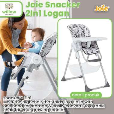 Kursi Makan Bayi - Joie Snacker 2In1 Logan