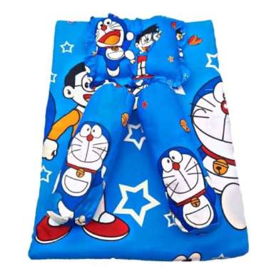 Kasur bayi karakter newborn lembut doraemon