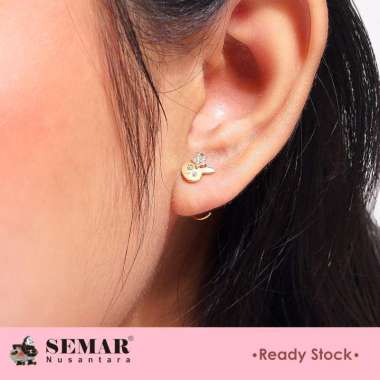 Anting Emas Toge Beauty Rabbit Gold 10K Semar Nusantara