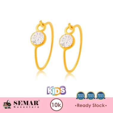 Anting Emas Anak Kimmy Lovely Kids Super Ringan Gold 10K Semar Nusantara