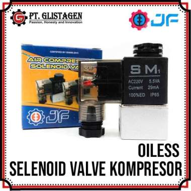 Selenoid Valve Kompresor Oilles Valve Kompressor tanpa Oli Oil Les Silent