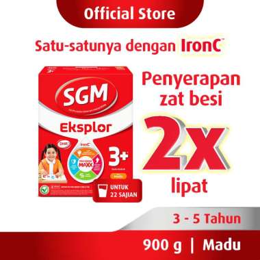 Promo Harga SGM Eksplor 3+ Susu Pertumbuhan Madu 900 gr - Blibli