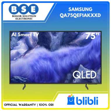 SAMSUNG 75QEF1AKXXD QLED TV Samsung QA75QEF1AKXXD 75 Inch Smart TV Samsung 75QEF1 Vision AI Smart TV