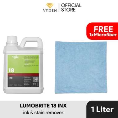 Pembersih Noda Bekas Tinta LUMOBRITE 18 INX Ink Remover LITER Penghilang Noda Bolpen Pulpen Ballpoin