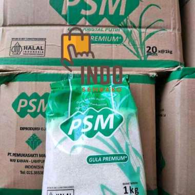 Gula Pasir Putih PSM 1KG Dus / Gula PSM 1KG Dus / Gula PSM 1kg Dus / gula psm 1kg dus
