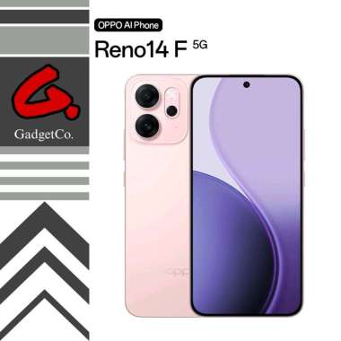Oppo Reno 14F 5G 8/256GB || 12/256GB Garansi Resmi || Tipis Ringan || IP69 IP68 8/256GB Glossy Pink