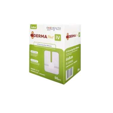 Onehealth Dermaplast IV Dressing Non Woven 6 x 8 cm Box isi 50 pcs
