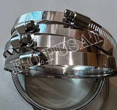 Klem Ring Cincin / Clamp ring besi pengikat ODP Fiber Optik / Hose Clamp (ukuran 5,5") 5,5inch / Ala