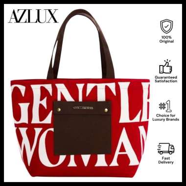 Gw Painted Wall Tote Bag Red