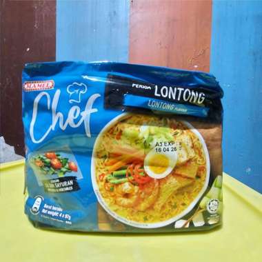 Mamee Chef Lontong isi 4 (4x97gr) Mie Instant Mamee Chef Perisa Lontong