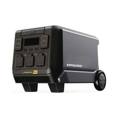 Krisbow Power Station Baterai Portable 2400 Watt Xpps2400 - Hitam
