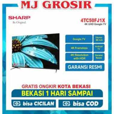 LED TV SHARP 50" 2T-C 50EG1i / 4T-C50FJ1X ANDROID 50 INCH