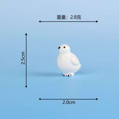 Miniatur Beruang Mini Mainan anak Miniature Beruang Teddy Animal Figure For Aquascape dan Kue Dekora