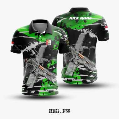 BAJU OLAHRAG MENEMBAK / JERSEY PERBAKIN F55