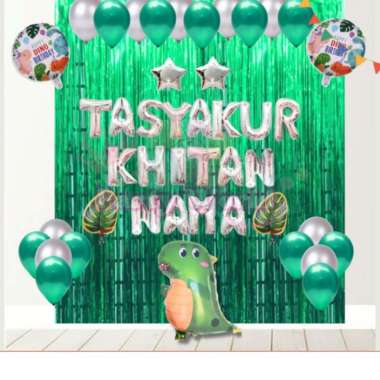 Paket Tasyakuran Khitanan Set Dino
