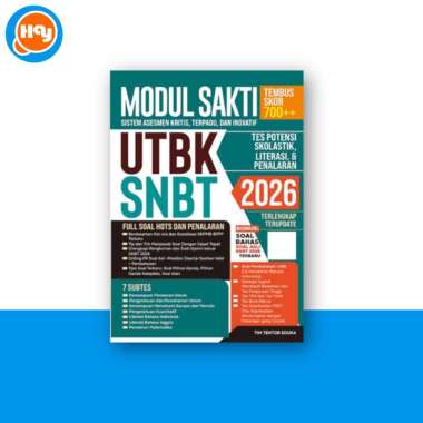 Buku UTBK SNBT 2026 | Modul Sakti Sistem Asesmen Kritis, Terpadu, Inovatif UTBK SNBT 2026 - Penerbit