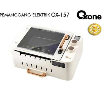 Oxone Alat Panggang Elektrik BBQ Oxone OX-157 Compact Smokeless Grill 6 in 1 Pembuat Sate Multifungs