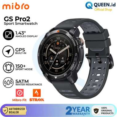 Mibro GS Pro2 Smartwatch 1.34" AMOLED Display GPS BT Call Smart Watch Sport 5ATM 316L Stainless LIGH