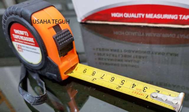 Meteran 5 Meter / Meteran Tukang 5 meter / Meteran Karet 5 meter