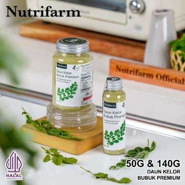 Nutrifarm Daun Kelor Bubuk 50 gr 140 gr Daun Kelor 140 gr