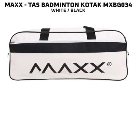Tas Badminton Kotak MAXX MXBG 034 Tas Maxx MXBG034 WHITE