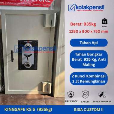 Brankas Kingsafe KS 5 Brankas Besar Tahan Api King Safe KS5 Tahan Bongkar|Brankas uang dan emas