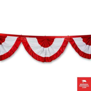 Grosir Bendera Indonesia Merah Putih Begrond Kipas