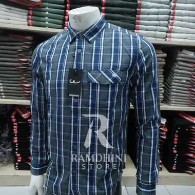 WATCHOUT Jeans Kemeja Pria JS303270126 0725 XXL BLUE