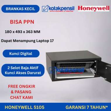 Brankas HONEYWELL 5105 | Brankas Digital | Brankas Uang & Dokumen Tahan Api | Safety Box Uang