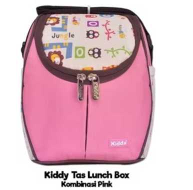 Kiddy Lunch Bag/ Cooler Bag selempang/ Tas Bayi penyimpan Asi dan makanan Pink