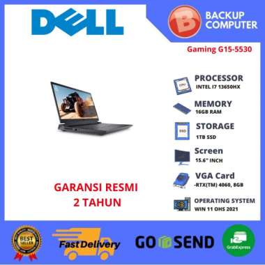 LAPTOP Dell Gaming G15-5530 INTEL i7-13650HX 16GB RAM / RTX 4060 8GB
