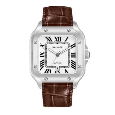 JAM TANGAN PRIA ANALOG KOTAK BALMER SAPPHIRE ORIGINAL B 8206 BALMER B.8206 JAM BALMER 8206 JAM BALME