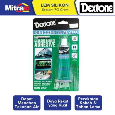 Dextone Lem Silikon Sealant 70 Gram