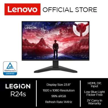 Lenovo Monitor Legion R24s 23.8" IPS 99% sRGB 144Hz