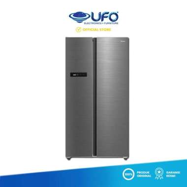Midea Kulkas Side by Side Inverter 592 Liter MDRS791MYE45ID